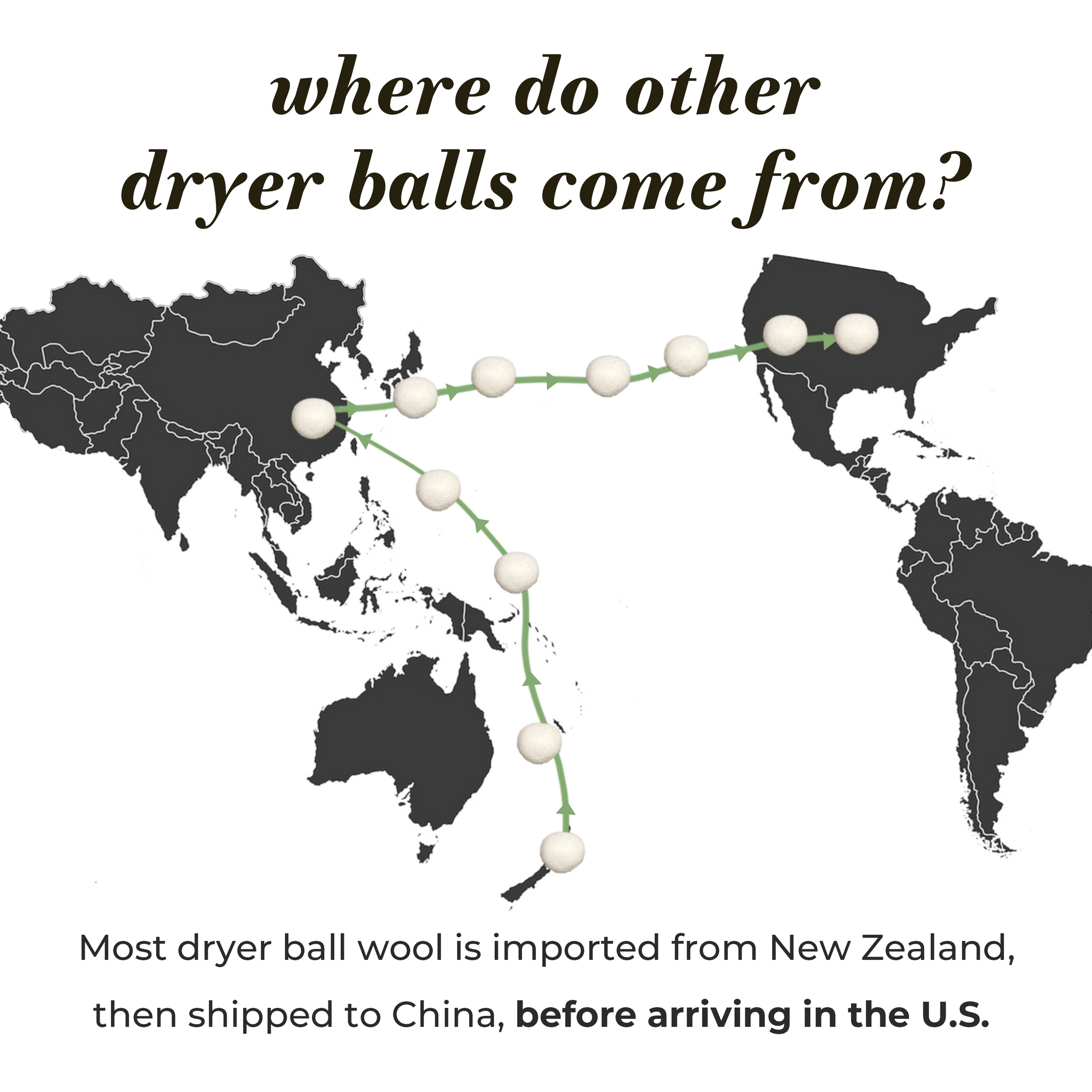 Jumbo Wool Dryer Balls